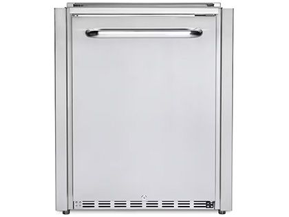 Crown Verity Infinite Series 24-Inch Stainless Steel Outdoor Refrigerator with Cabinet Module