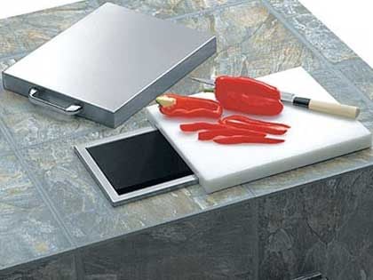 Lynx Countertop Trash Chute With Cutting Board And Cover
