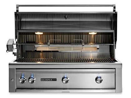 Lynx Sedona 42-Inch Built-In Gas Grill With One Infrared ProSear Burner and Rear Rotisserie Burner