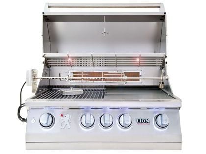 Lion L75000 32-Inch Stainless Steel Built-In Gas Grill