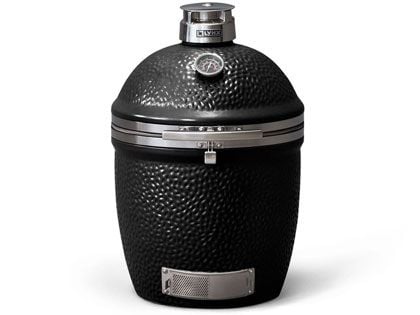 Lynx 18-Inch Kamado Grill with Rotisserie - Gloss Black