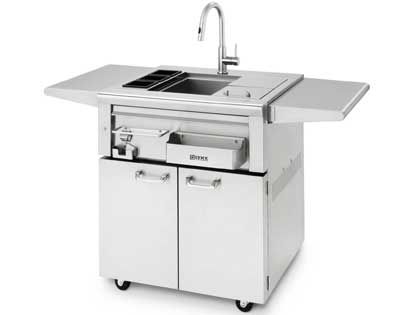 Lynx 30-Inch Freestanding Cocktail Station With Sink & Ice Bin Cooler