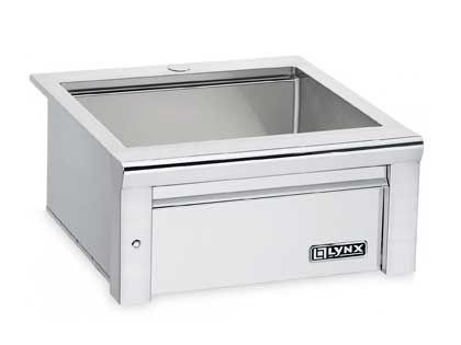 Lynx Professional 24-Inch Outdoor Rated Stainless Steel Sink