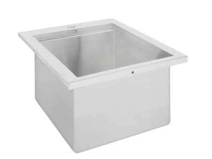 Lynx Sedona 18-Inch Outdoor Rated Drop-In Stainless Steel Sink