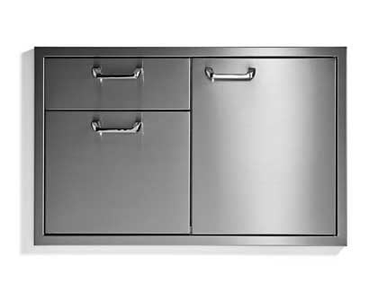 Lynx Professional 30-Inch Double Drawer & Slide-Out Trash Bin