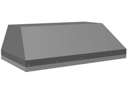 Vent-A-Hood 46 3/8  x 22 1/2-Inch 1035 CFM Stainless Steel M-Series Wall Mount Liner Insert with Internal Blower