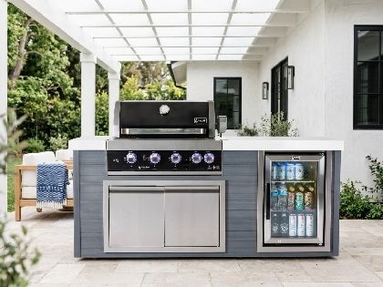 Mont Alpi MA400-AWBSS bbq kitchen island 
