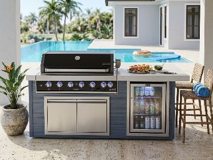 MA805-AWBSS bbq kitchen island 
