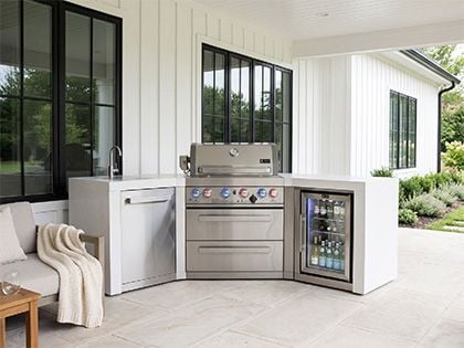 Mont Alpi MAi400-D45FC bbq kitchen island 
