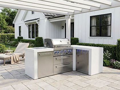 Mont Alpi MAi400-D90 bbq kitchen island 

