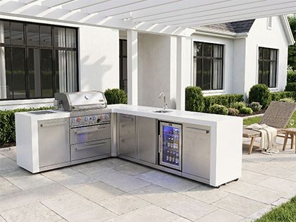 Mont Alpi MAi400-D90BEVXL bbq kitchen island 

