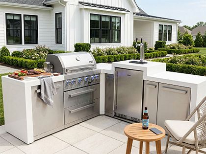 Mont Alpi MAi400-D90KEG bbq kitchen island 
