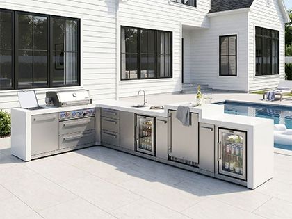 Mont Alpi MAi400-D90KEGBEVFCDR bbq kitchen island 
