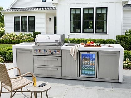 Mont Alpi MAi400-DBEV bbq kitchen island 
