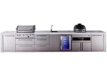 Mont Alpi 400 Deluxe Outdoor Kitchen Sale | 4-Burner Grills