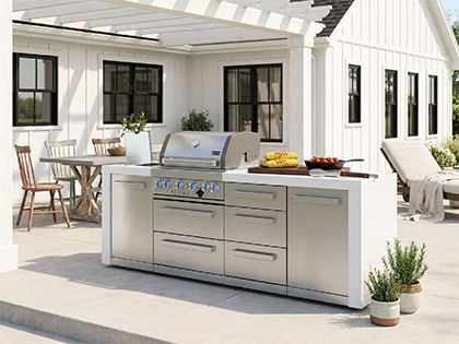 Mont Alpi MAi400-DDR bbq kitchen island 
