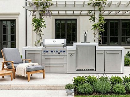 Mont Alpi MAi400-DKEG bbq kitchen island 
