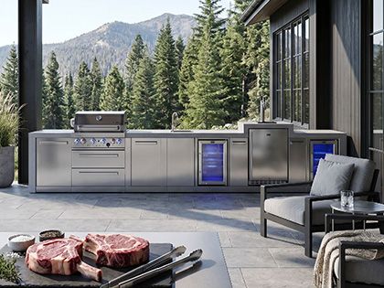 Mont Alpi MAi400-DKEGBEVFCXL bbq kitchen island 
