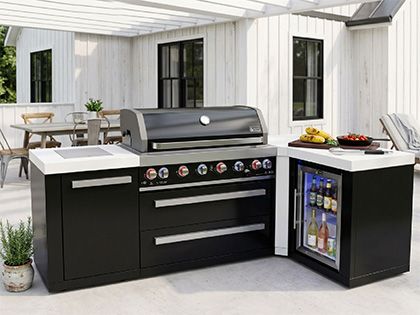 Mont Alpi MAi805-BSS90FC corner outdoor kitchen
