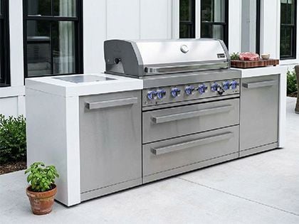 Mont Alpi MAi805-D deluxe outdoor kitchen island
