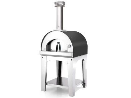 Margherita Wood-Fired Pizza Oven on Cart - Anthracite