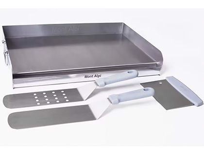 Mont Alpi Insert BBQ Griddle Kit With Spatulas