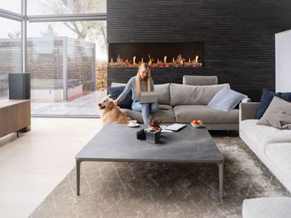Napoleon 65-Inch Luminex Virtual Linear Electric Fireplace