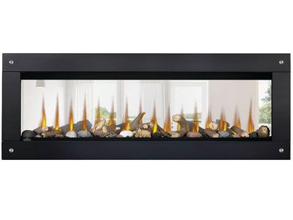 Napoleon 60-Inch CLEARion Elite See-Thru Electric Fireplace