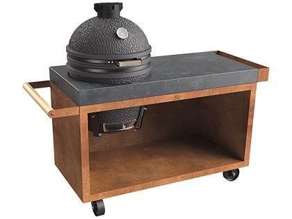 Ofyr Kamado Table Corten 135 PRO BSTRD.
