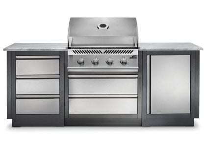 Napoleon OASIS 100 Outdoor Kitchen with 500 Series 32-Inch 4-Burner Gas Grill