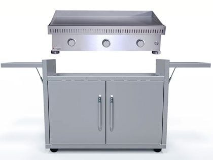 Le Griddle Commercial Series 105 41-Inch 3-Burner Gas Griddle - 3mm Plate