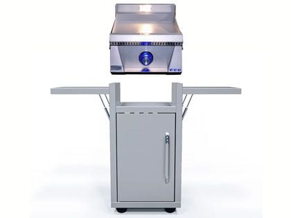 Le Griddle Pro Series 40 16-Inch 1-Burner Gas Griddle with Lights - 3mm Plate