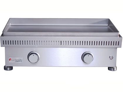 Le Griddle Commercial Series 75 30-Inch 2-Burner Gas Griddle - 6mm Plate