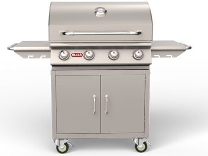 Bull Outlaw 30-Inch 4-Burner Gas Grill with Cart