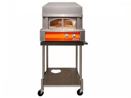 Alfresco 30-Inch Gas Outdoor Pizza Oven Plus Cart