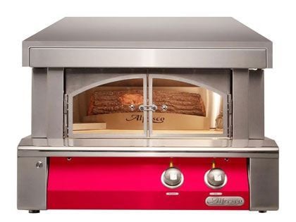 Alfresco 30-Inch Countertop Gas Outdoor Pizza Oven Plus