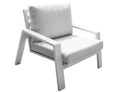 Panama Jack Outdoor Mykonos Cushion Aluminum Lounge Chair
