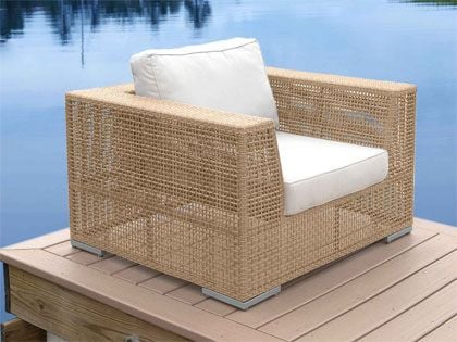 Panama Jack Austin Cushion Lounge Chair