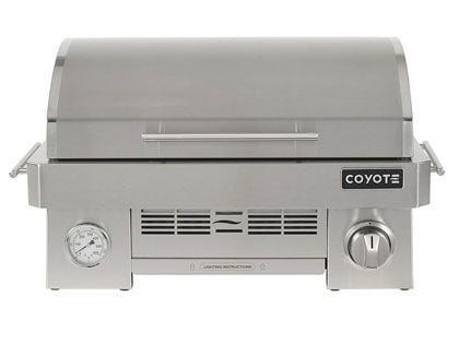 Coyote 25-Inch Stainless Steel Portable Propane Grill
