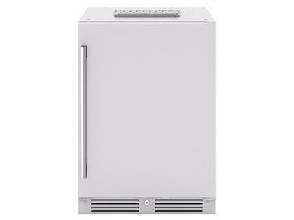 Zephyr Presrv 24-Inch 5.6 Cu. Ft. Reversible-Hinged Outdoor Rated Kegerator with Locking Door
