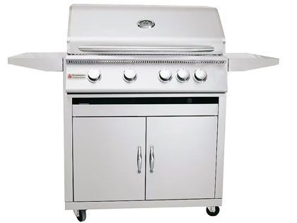 RCS Premier Series 32-Inch 4-Burner Gas Grill With Rear Infrared Burner
