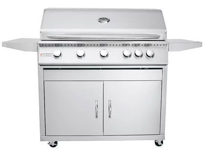 RCS Premier Series 40-Inch 5-Burner Gas Grill With Rear Infrared Burner