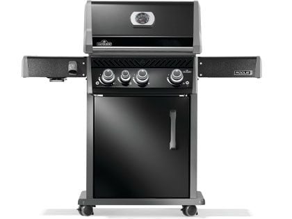 Napoleon Rogue PRO 425 SIB 3-Burner Gas Grill with Infrared Side Burner - Black
