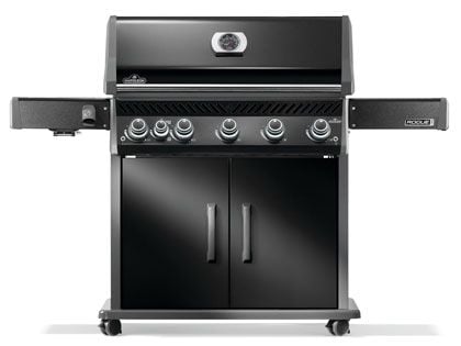 Napoleon Rogue PRO 625 SIB 5-Burner Gas Grill with Infrared Side Burner - Black