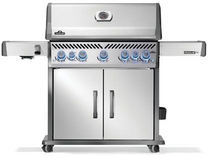 Napoleon Rogue PRO-S 625 5-Burner Gas Grill with Infrared Side and Rear Burner