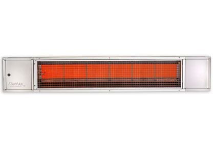 Sunpak 48-Inch 34,000 BTU Gas Infrared Patio Heater - Stainless Steel