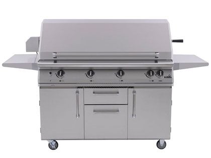 PGS Legacy Big Sur Gourmet 51-Inch Propane Gas Grill with Infrared Rear Burner & Rotisserie Kit