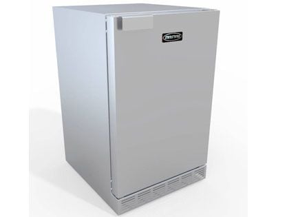 Sunstone 21-Inch 4.1 Cu. Ft. Stainless Steel Outdoor Rated Refrigerator