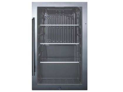 Summit Commercial 19-Inch 3.1 Cu. Ft. Shallow Depth Outdoor Rated Beverage Cooler