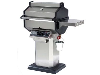 Phoenix Stainless Steel Gas Grill Head On Stainless & Aluminum Patio Base